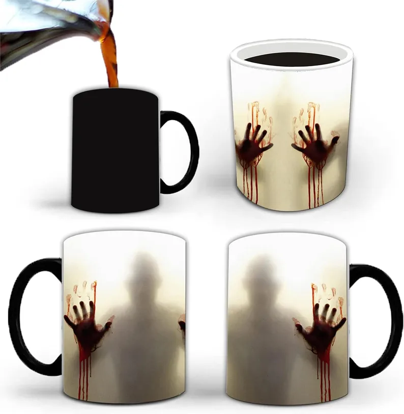 Halloween Zombie Ceramic Mug