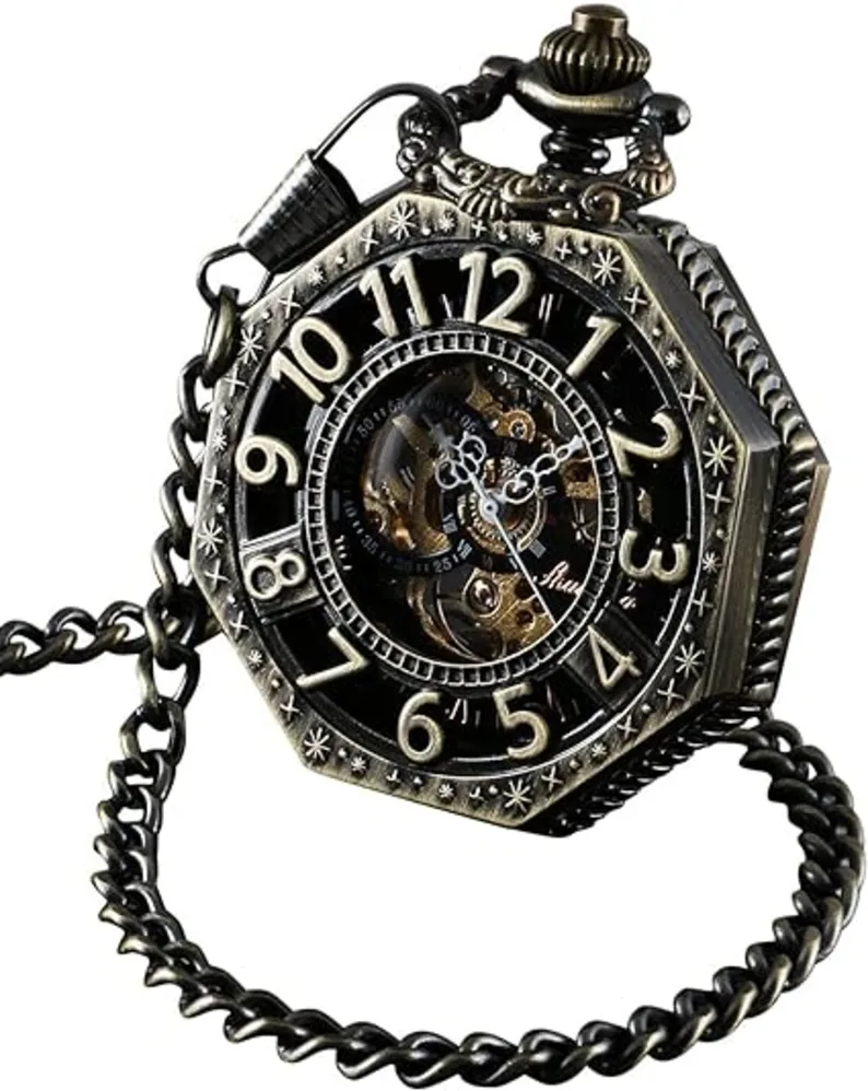 Men’s Pocket Watch with Chain